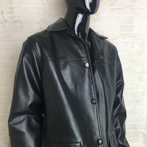 Emporio Collezione Leather Jacket Men’s Medium